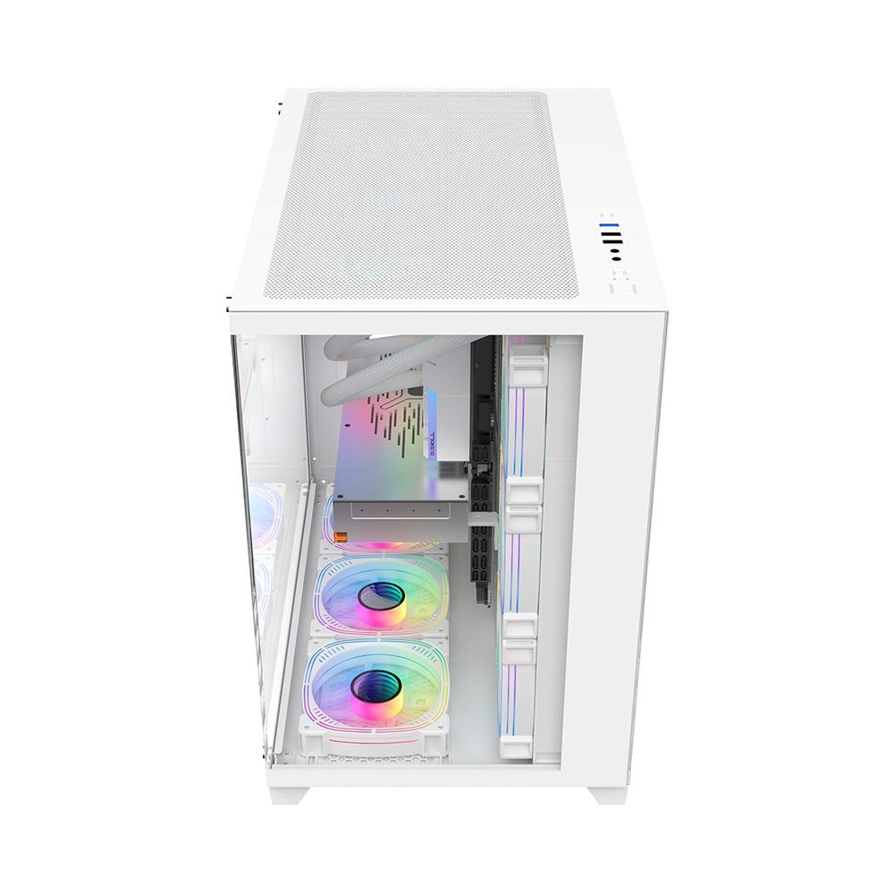 Carcasa 1STPLAYER Gaming MV8 WHITE - 4 | YEO