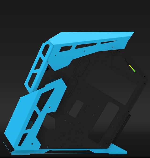 Carcasa Aqirys Procyon Mid Tower Blue - 2 | YEO