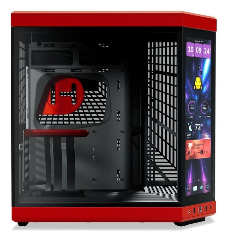 CARCASA HYTE Y70 Mid-Tower BLACK CHERRY - 3 | YEO