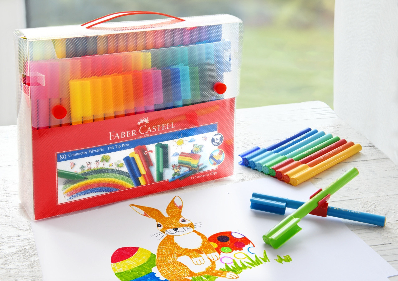 Carioca Faber Castell 80 culori connector - 1 | YEO
