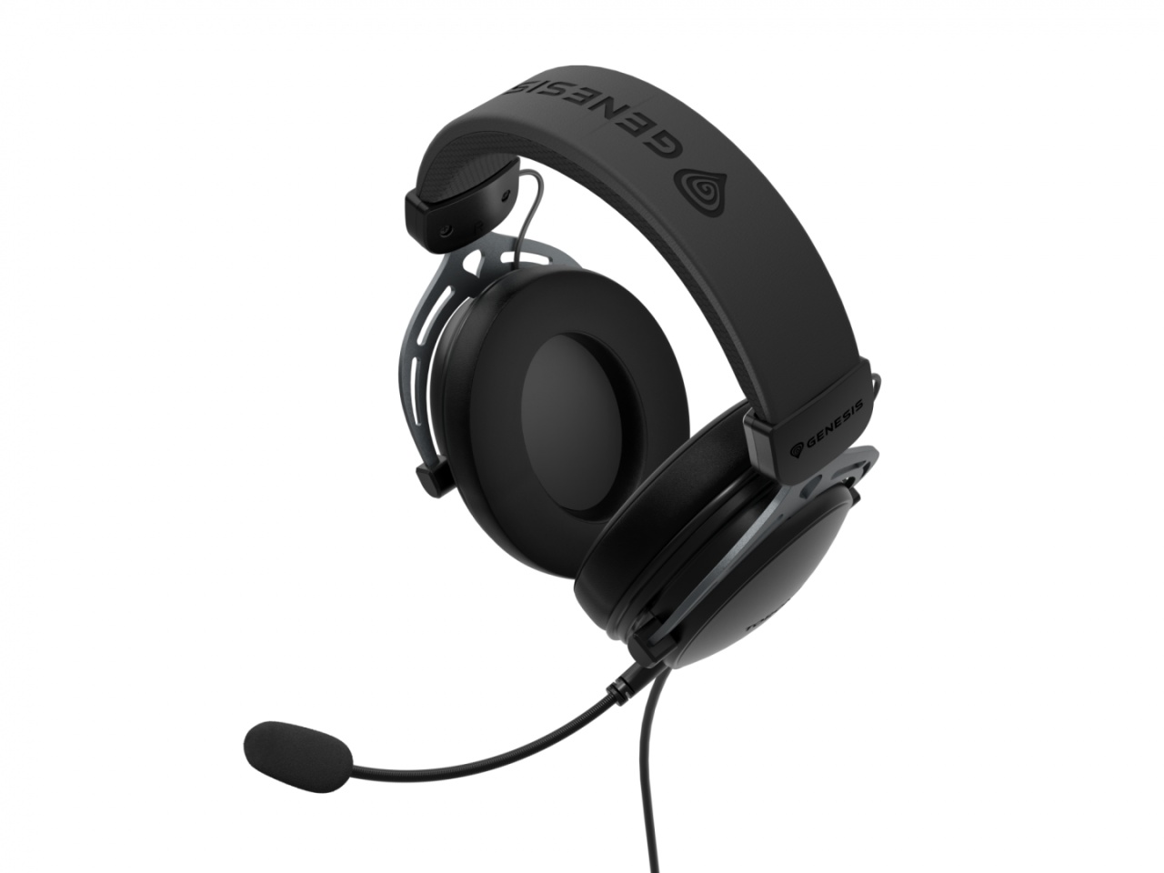 Casti cu fir Genesis Toron 531 negru - 4 | YEO