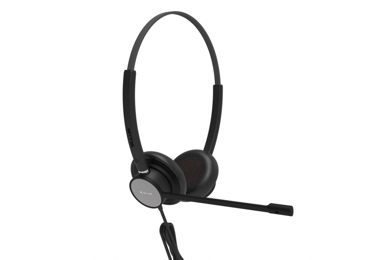 Casti Tellur Voice 420 USB, negru - 2 | YEO
