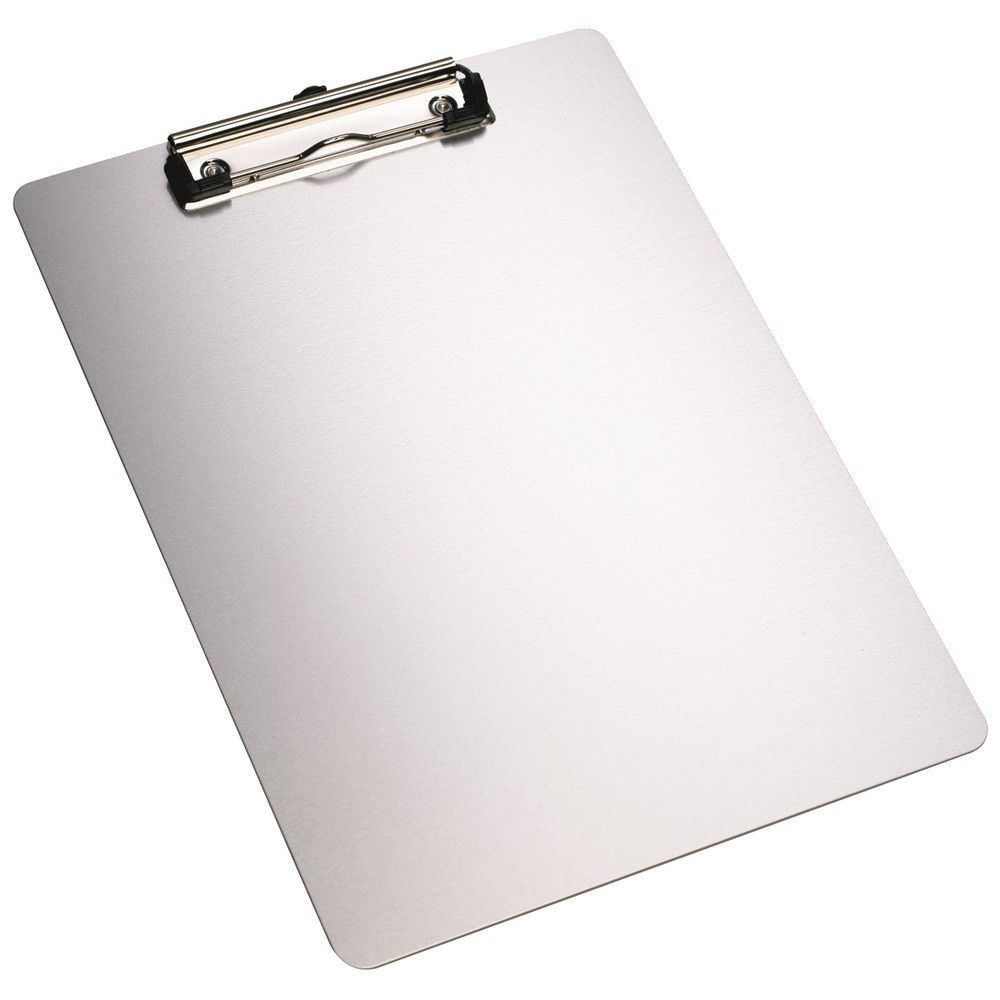 Clipboard simplu Alco A4 aluminiu argintiu