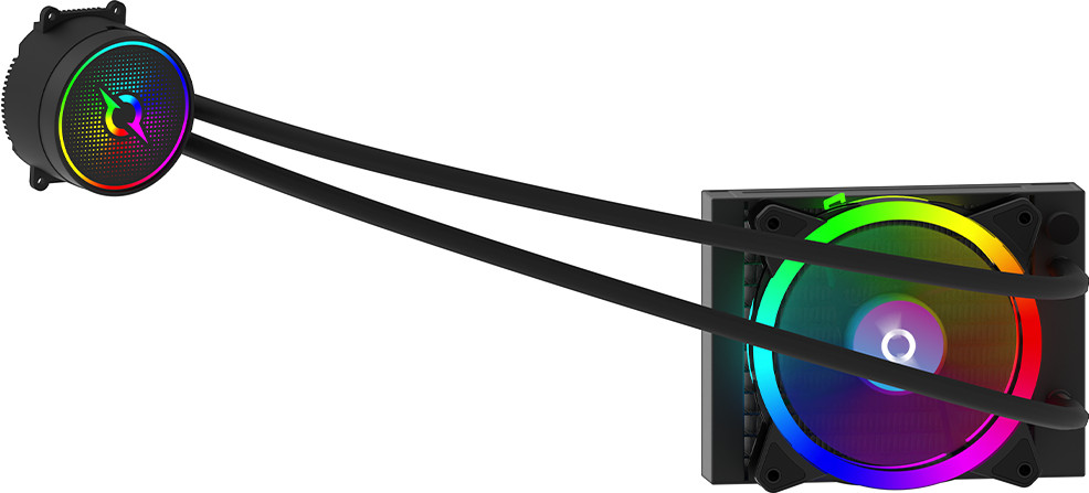 CPU Cooler Aquarius 120 AIO Black ARGB - 2 | YEO