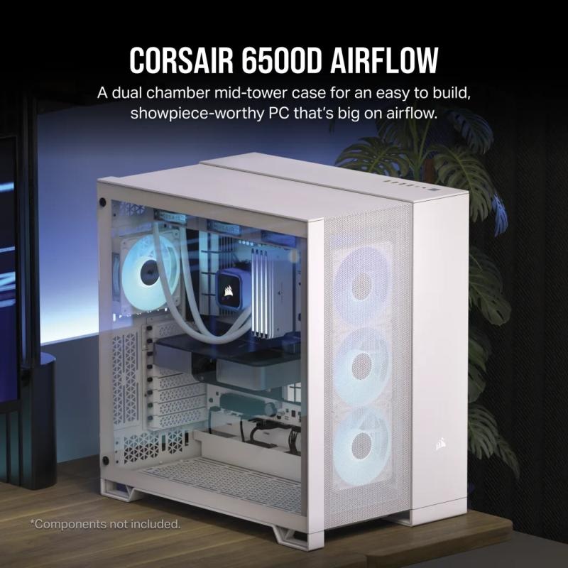 CR Case 6500D Mid Tower White - 5 | YEO
