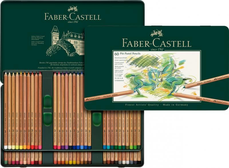 CREIOANE PASTEL PITT 60 CULORI FABER-CASTELL - 1 | YEO