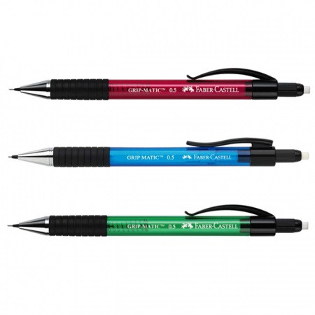 Creion mecanic Faber-Castell Grip-Matic 1375, vârf 0.5 mm