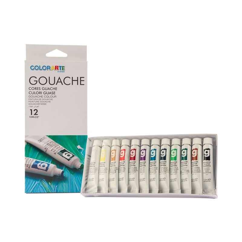 Culori guase 12x12ml/tub, Magi-Wap/Colorarte