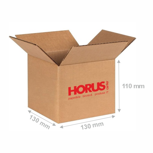 Cutie carton dreaptă 360 GR CO3 (130x130x110mm) - 1 | YEO