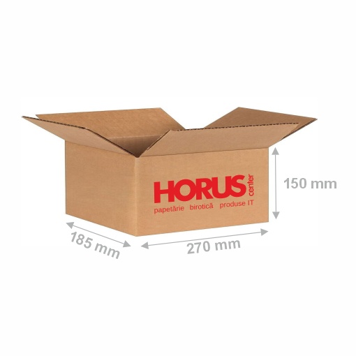 Cutie carton dreaptă 360 GR CO3 (270x255x150mm) - 1 | YEO