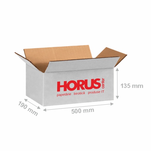 Cutie carton dreaptă 360 GR CO3 (550x280x250mm) - 1 | YEO