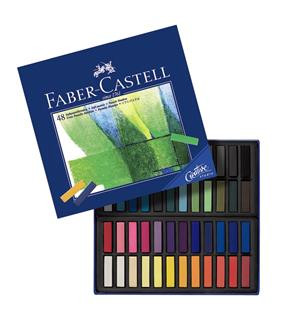 Cutie Creioane Pastel Soft Mini Faber-Castell 48 culori