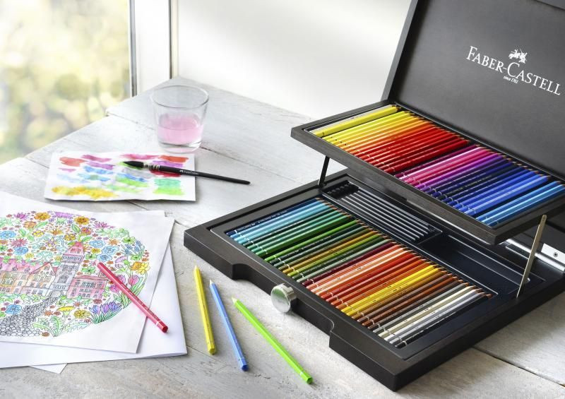 Cutie lemn Faber-castell Acuarela A.Durer, 72 buc - 3 | YEO