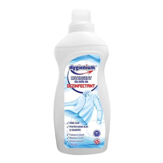 Detergent de rufe cu dezinfectant Hygienium, 1L