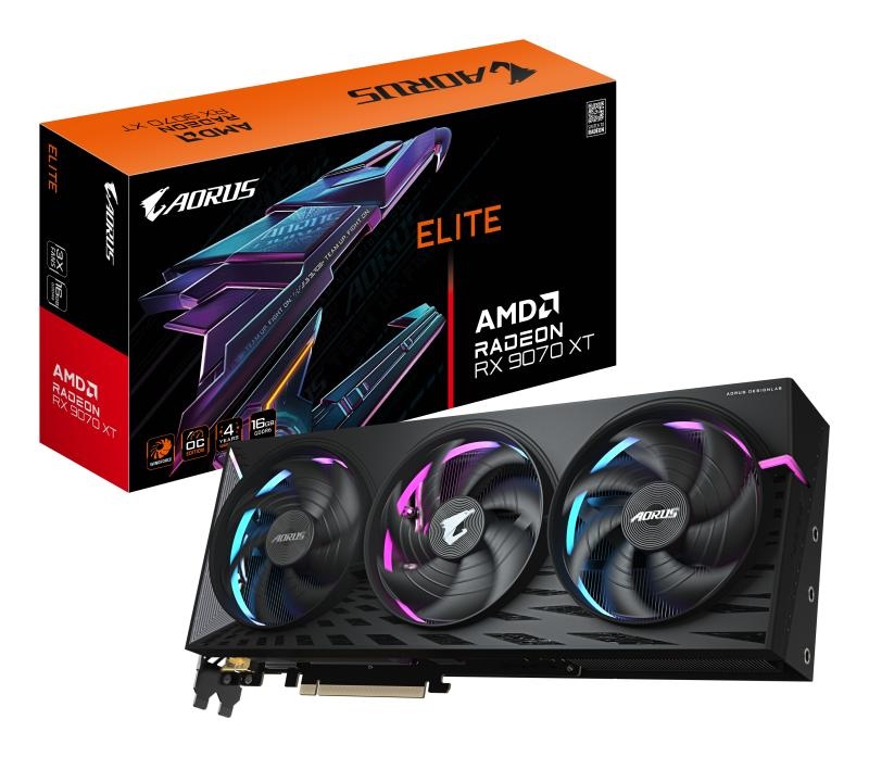 GB GF AORUS RADEON RX 9070 XT ELITE - 1 | YEO