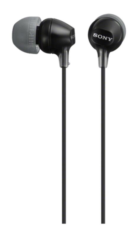 HEADPHONES SONY MDR-EX15 AP BLACK - 2 | YEO