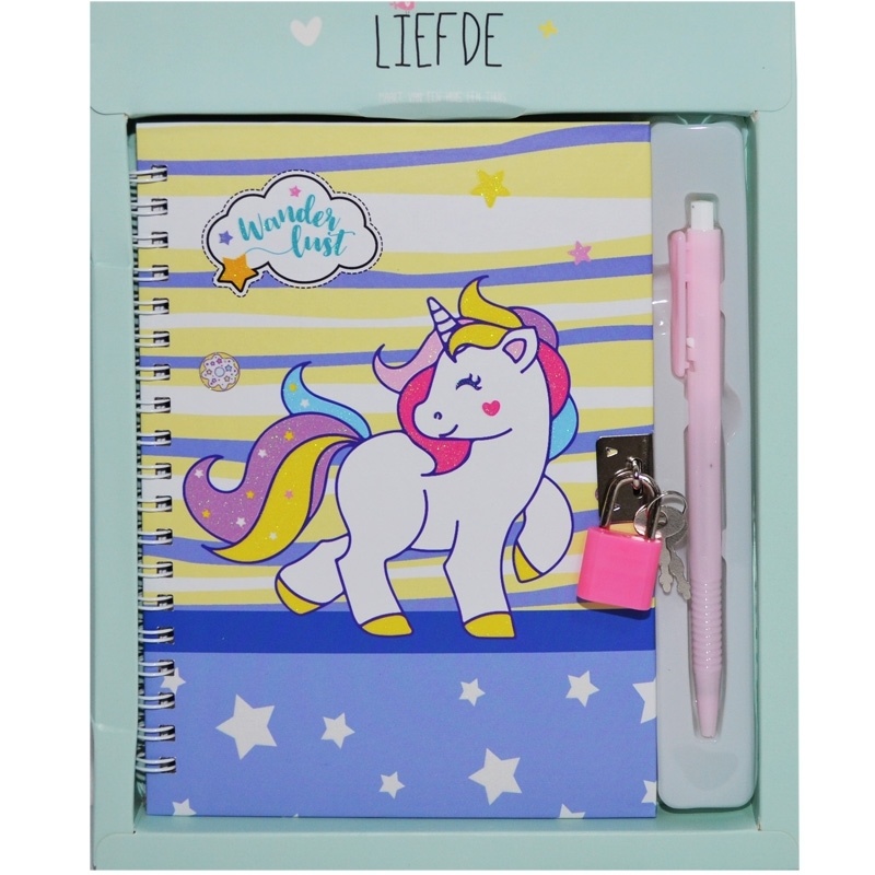 Jurnal cu lacăt si pix, Capybara Unicorn - 3 | YEO