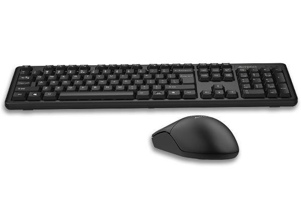 Kit A4Tech 3330N WS, negru - 2 | YEO