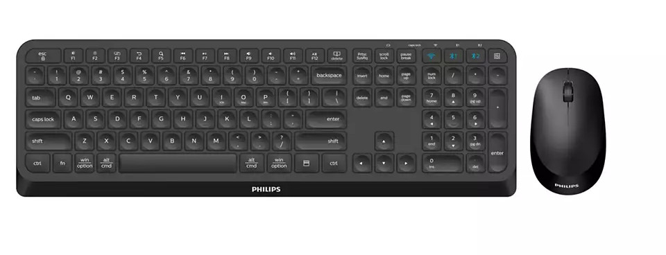 Kit Philips SPT6407, wireless, negru - 1 | YEO