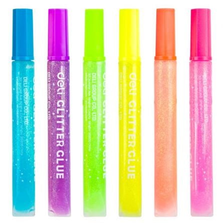 LIPICI LICHID GLITTER NEON 6 CULORI*12ML DELI - 1 | YEO