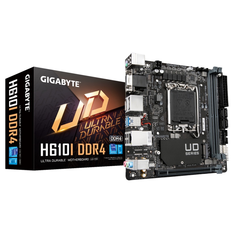 MB GB H610I DDR4 LGA 1700 - 4 | YEO