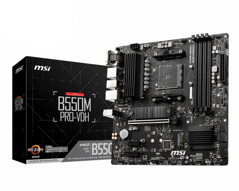 MB MSI B550M PRO-VDH - 4 | YEO
