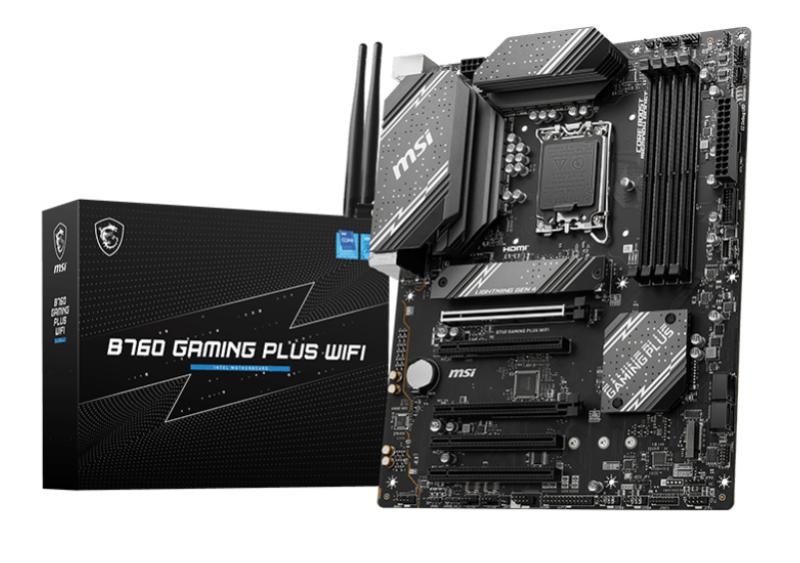 MB MSI B760 GAMING PLUS WIFI DDR5 - 4 | YEO