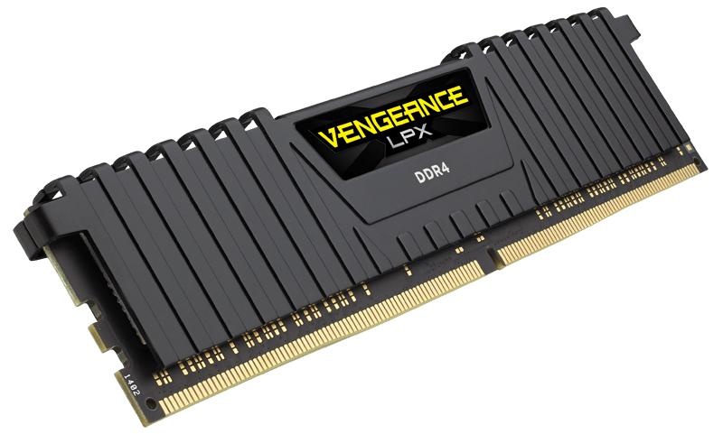 Memorie RAM DIMM Corsair Vengeance LPX 16GB (2x8GB), DDR4 3000MHz, CL16, 1.35V, black, XMP 2.0 - 3 | YEO