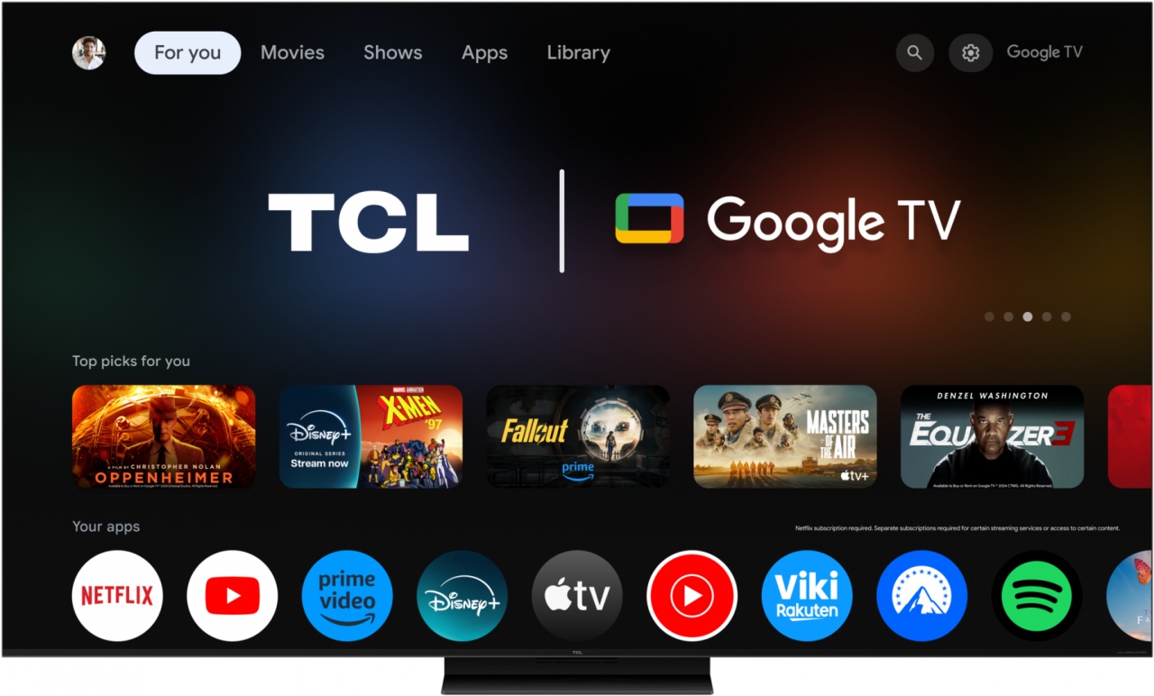 Mini LED TV 4K 55\'\'(138 cm) TCL 55Q7C - 1 | YEO
