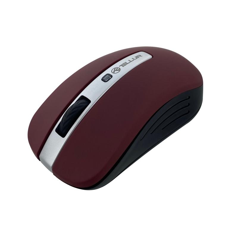 Mouse wireless Tellur Basic, LED, Rosu - 3 | YEO