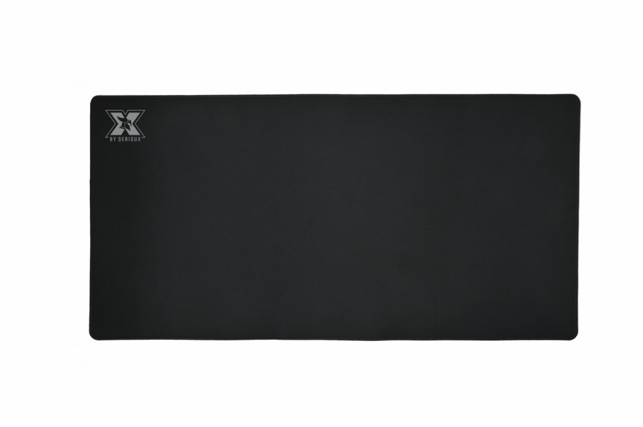 Mousepad gaming Serioux Eniro Large, baza cauciucata anti-alunecare , suprafata textila, margini cusute,