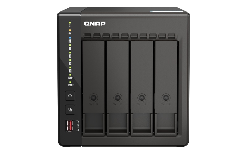 NAS QNAP 453E 4BAY 2.6GHZ TWR SATA - 3 | YEO
