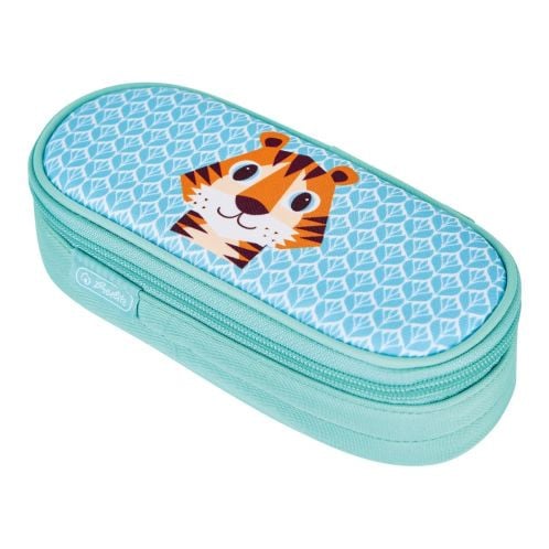 Necessaire oval, Motiv Cute Animals Tiger