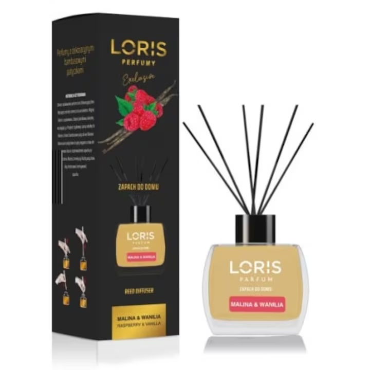 Odorizant de cameră cu bețișoare Loris, 120 ml - 1 | YEO