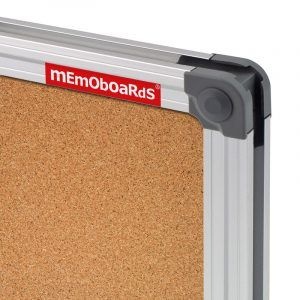 Panou plută, ramă aluminiu, 30x40 cm Classic Memoboards - 1 | YEO