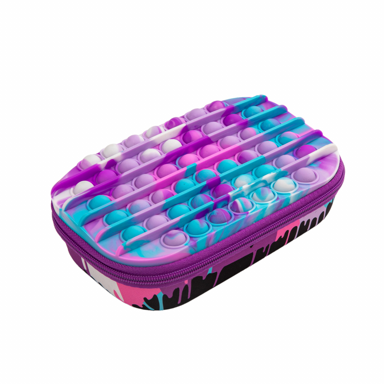 Penar cu fermoar ZIPIT ZIP & POP Storage Box - Purple Melt