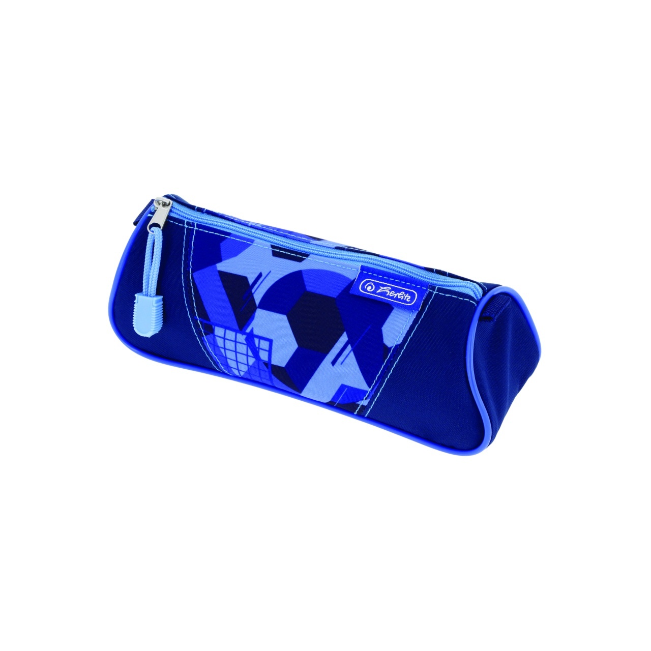 Penar tip etui triunghiular Herlitz, motiv Blue Goal