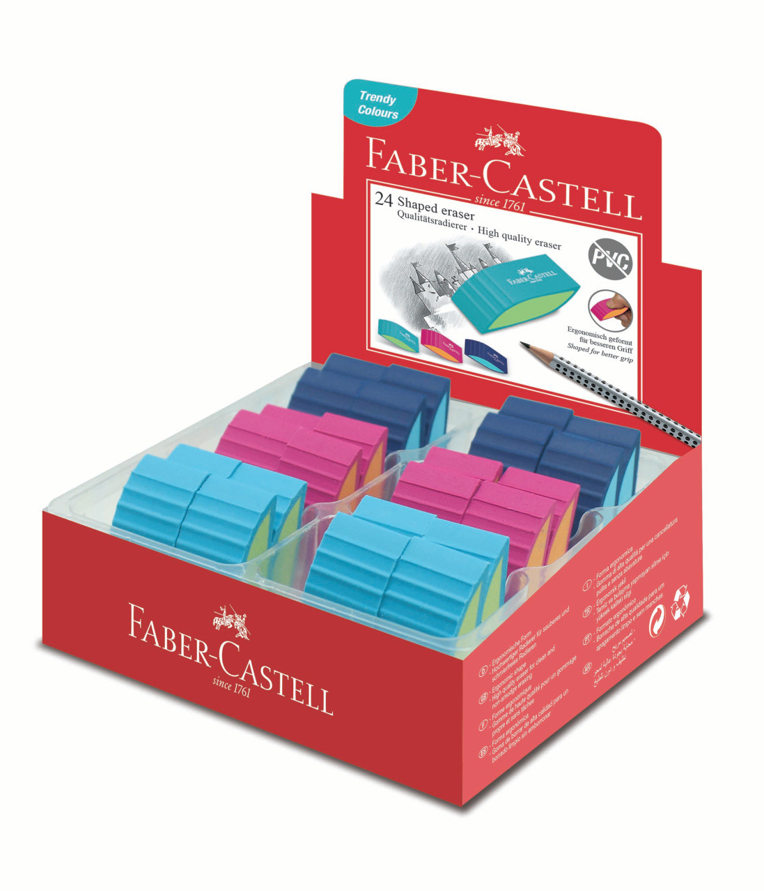 Radiera Trend 2019 Faber Castell