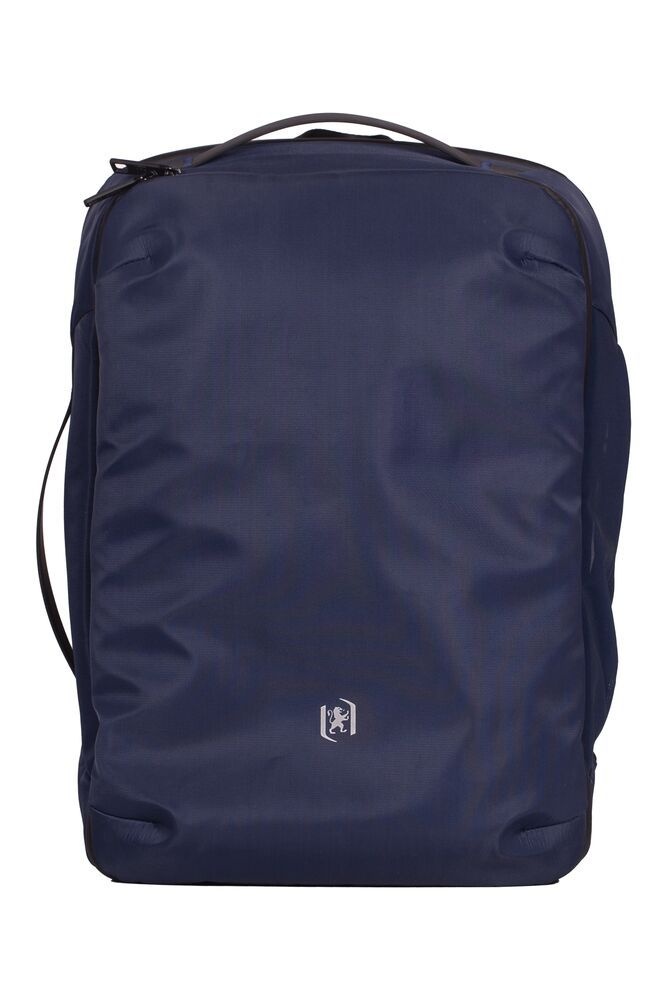 Rucsac Oxford Identity Executive, 14 compartimente, 32 x 42 x 13 cm, capacitate 18 l, compartiment pentru haine, maner lateral, agatatoare cuier, bareta pentru prindere pe troller, nylon impermeabil