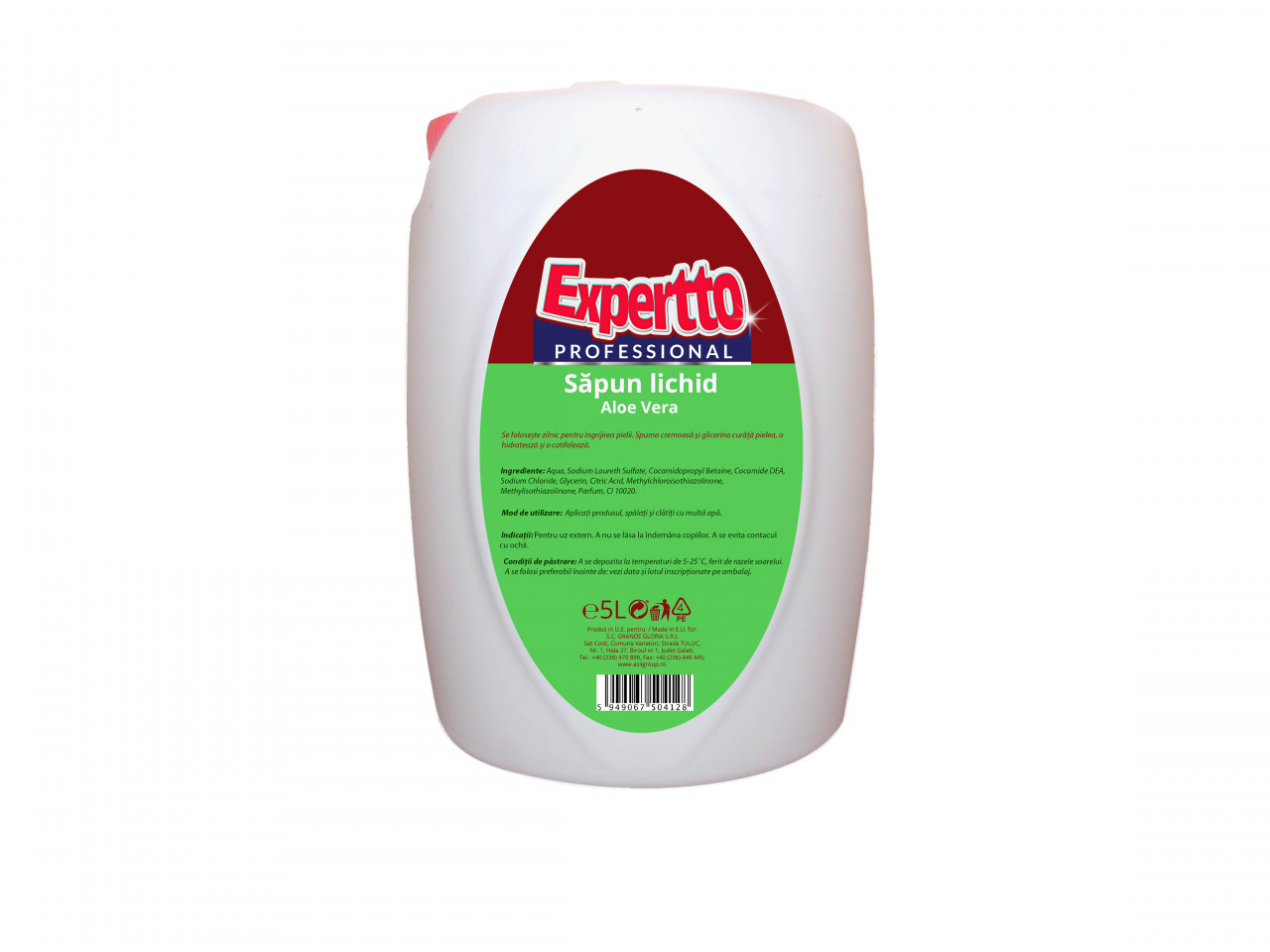 Săpun lichid Expertto aloe vera, 5L