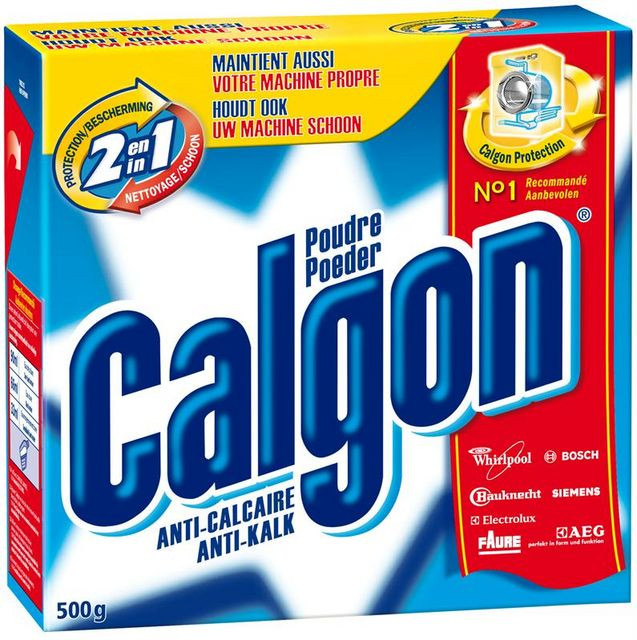 Soluție anticalcar pentru mașina de spălat Calgon, 500g