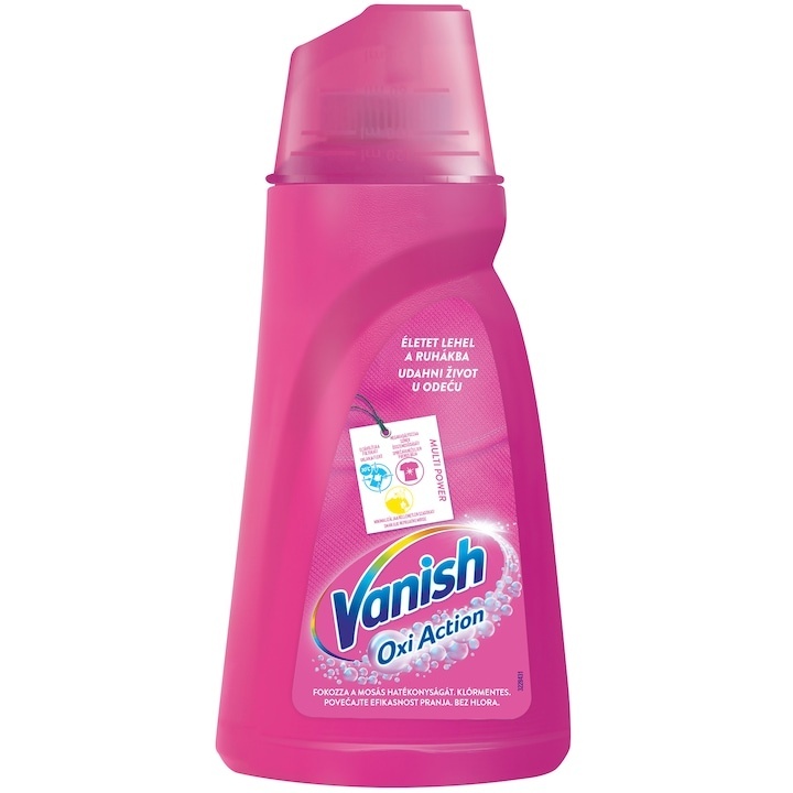 Soluție de îndepărtare a petelor Vanish Oxi Action, 1l, lichidă