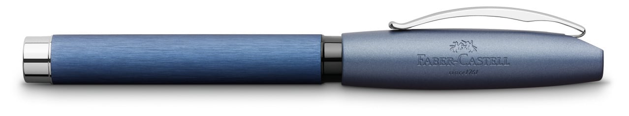 Stilou Faber-Castell Essentio Aluminium albastru EF - 2 | YEO
