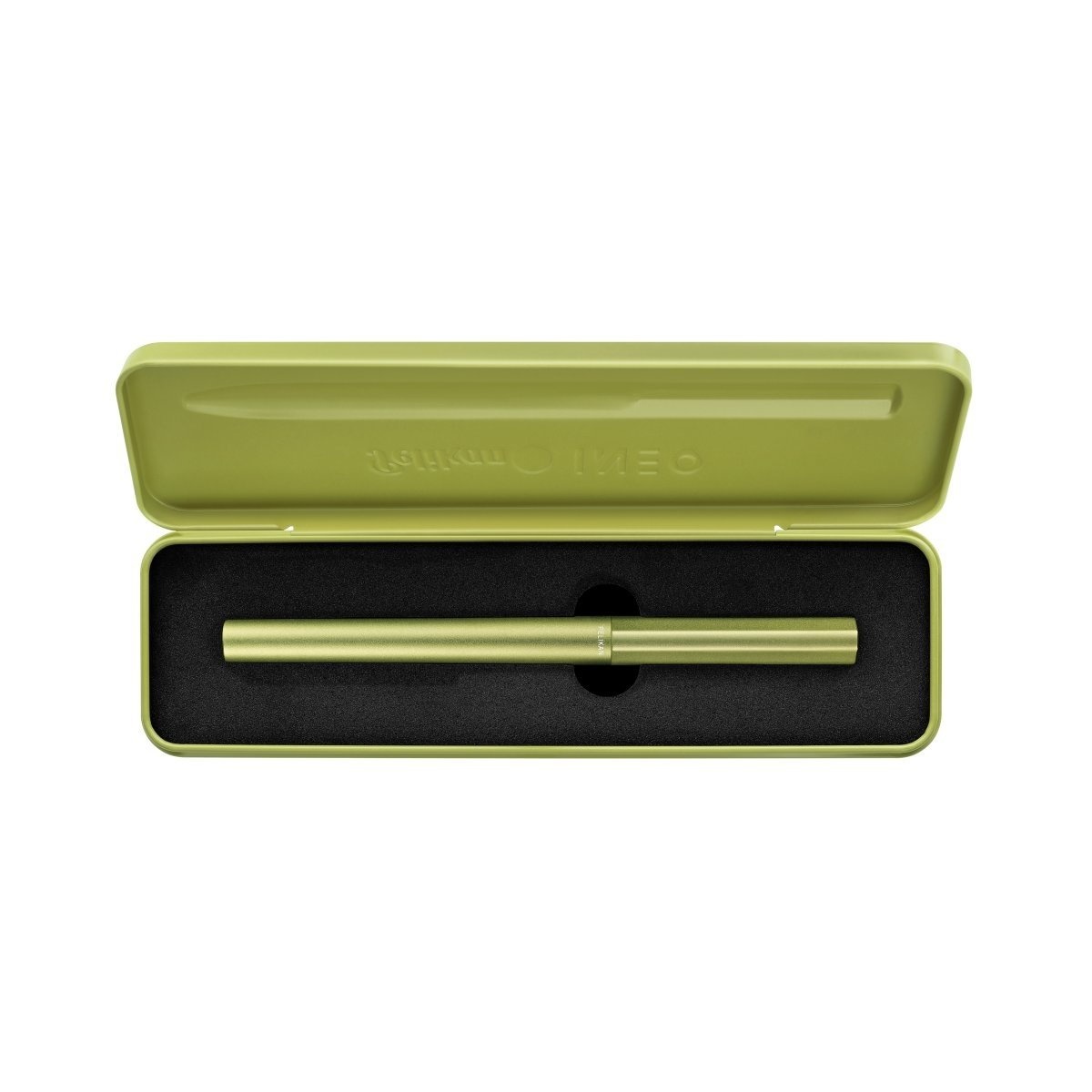 Stilou Pelikan Ineo Elements Green Oasis, peniță M, în cutie metalică pentru cadou - 3 | YEO