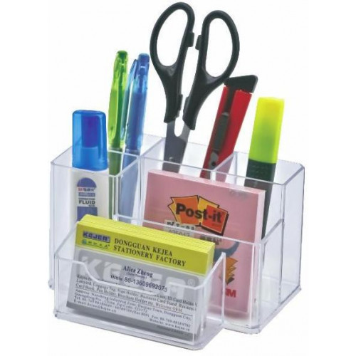 Suport plastic pentru accesorii de birou, 105 x 85 mm - 1 | YEO