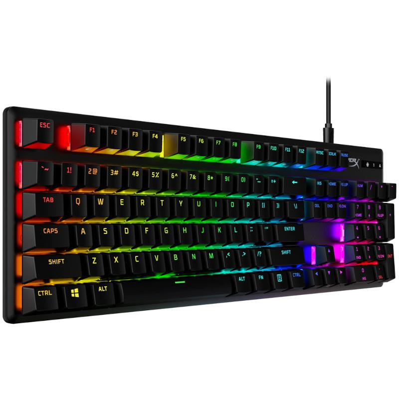 Tastatura HP HyperX Alloy Origins PBT, Tastatura mecanica, Cablu USB Type-C detasabil, Iluminare RGB, - 1 | YEO