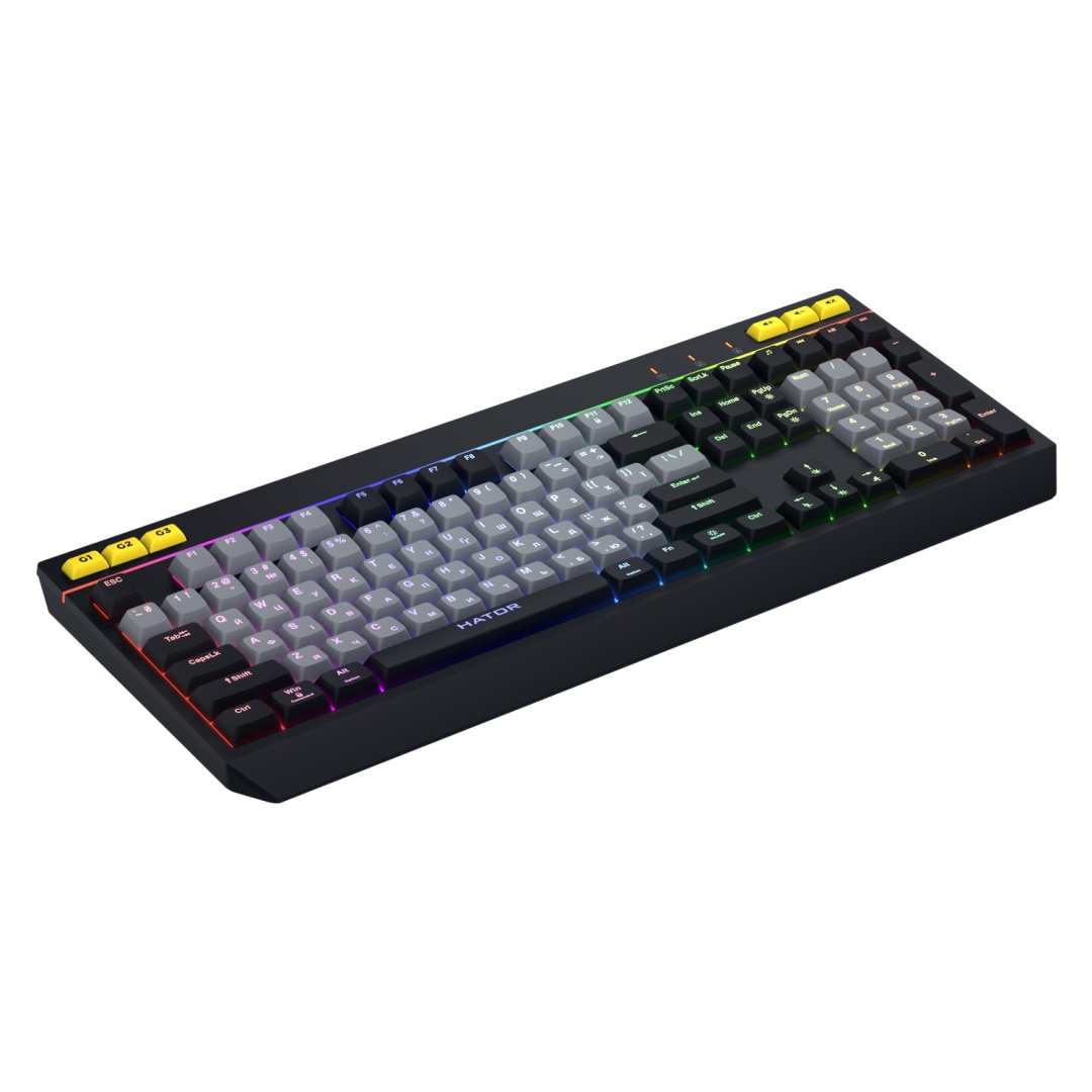 Tastatura mecanica Hator Icefall alb-ng - 2 | YEO