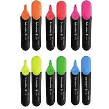 Textmarker Schneider Job, vârf tesit 1+5mm