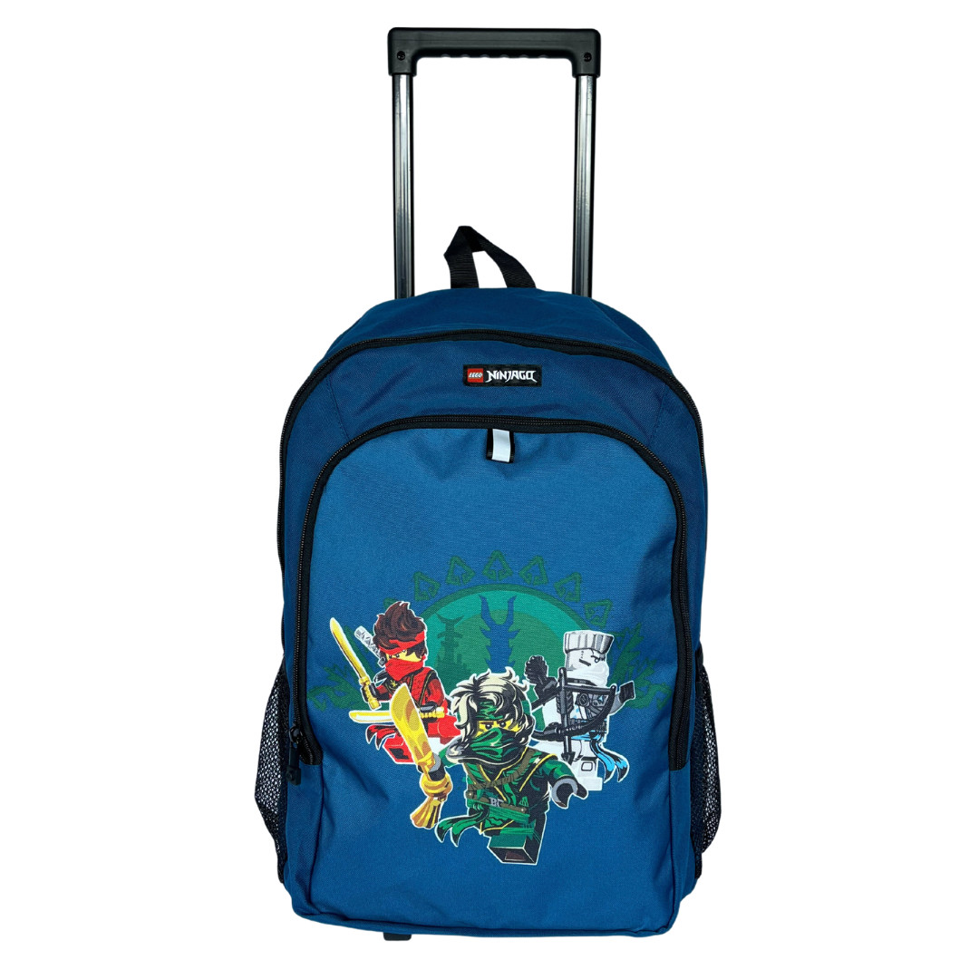 Troller băieți neechipat LEGO - design NinjaGo, Into the unknown, 35L, material 600D polyester