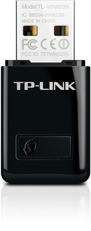 Adaptor wireless TP-Link, N300, USB2.0, Realtek, 2T2R, MINI size